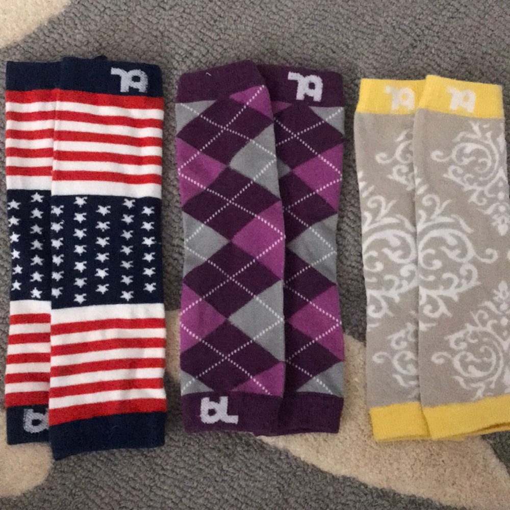 3 Pairs Baby Leggings